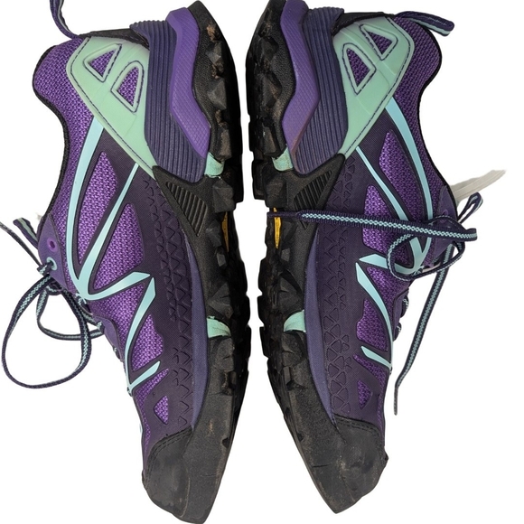 Merrell Women Capra Sport Hiking Athletic Shoe Royal Lilac Purple Size 10 - Picture 5 of 10